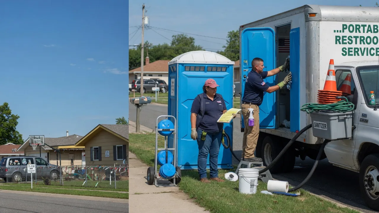Portable Toilet Rental in Erie, KS near me